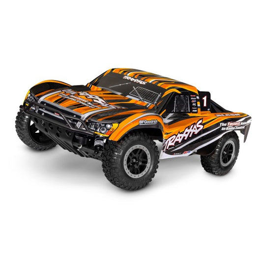 1/10 Slash 2WD BL-2S HD Ready to Run with Battery and USB-C Charger (Orange) (TRA58234-8-ORNG)