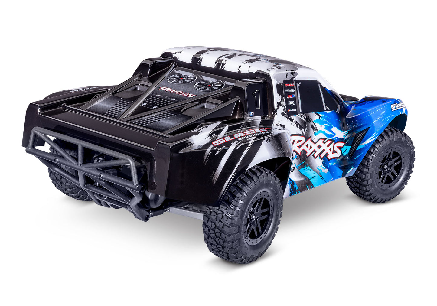 1/10 Slash 2WD VX3 Brushless Ready to Run (Blue) (TRA58434-4-BLUE)