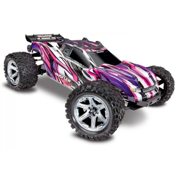 1/10 Rustler 4x4 VXL Ready to Run (Pink) (TRA67076-4-PINK)