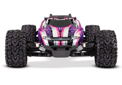 1/10 Rustler 4x4 VXL Ready to Run (Pink) (TRA67076-4-PINK)