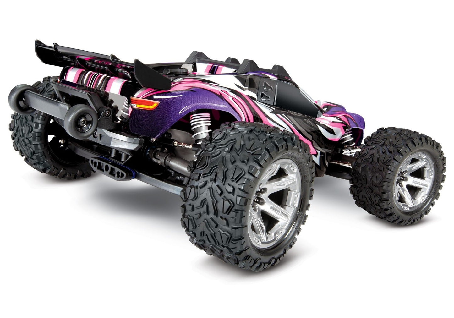1/10 Rustler 4x4 VXL Ready to Run (Pink) (TRA67076-4-PINK)