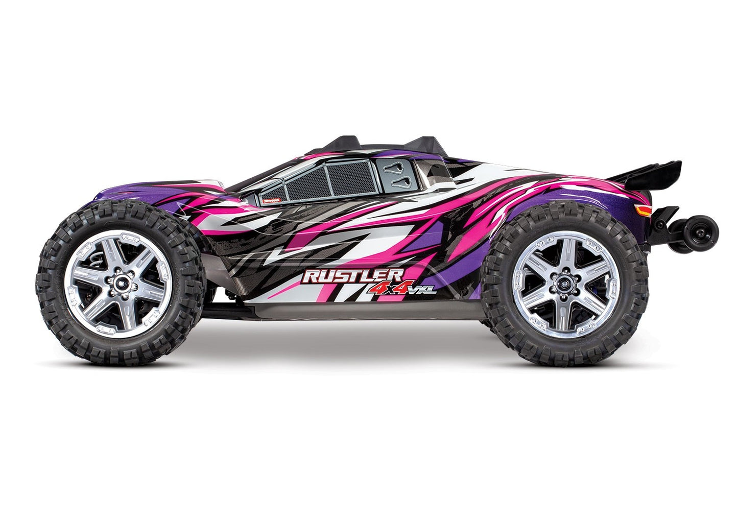 1/10 Rustler 4x4 VXL Ready to Run (Pink) (TRA67076-4-PINK)
