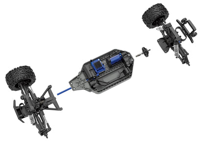 1/10 Rustler 4x4 VXL Ready to Run (Pink) (TRA67076-4-PINK)