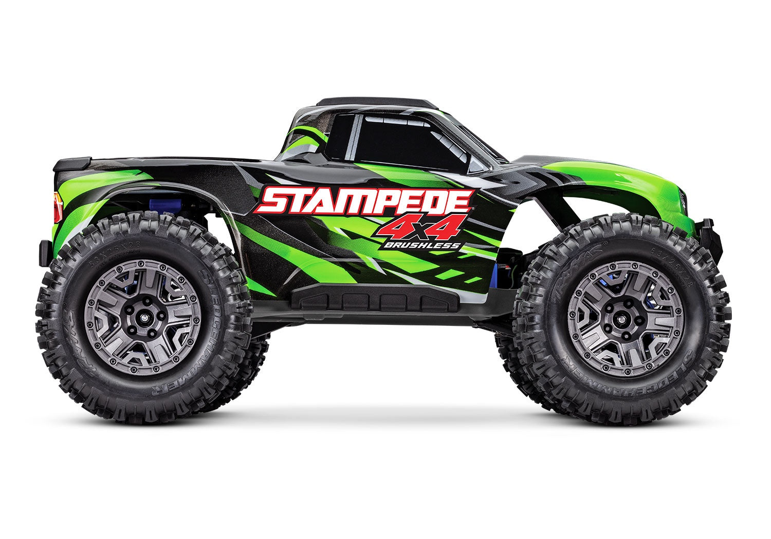 1/10 Stampede 4x4 BL-2S Ready to Run (Green) (TRA67154-4-GRN)