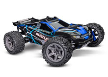 1/10 Rustler 4x4 BL-2S Ready to Run (Blue) (TRA67164-4-BLUE)