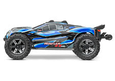 1/10 Rustler 4x4 VXL Extreme Heavy Duty Ready To Run (Blue) (TRA67376-4-BLUE)