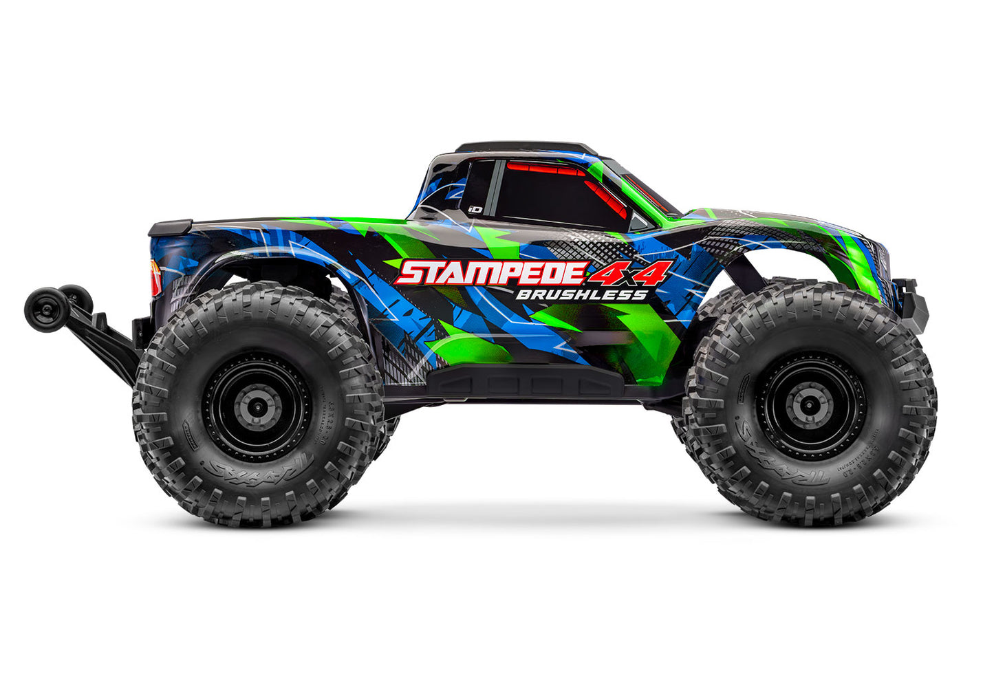 1/10 Stampede 4x4 VL3 Brushless Ready to Run (Green) (TRA67454-4-GRN)