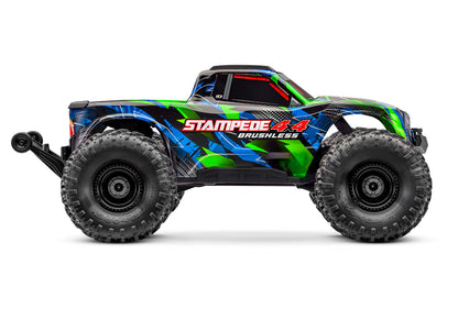 1/10 Stampede 4x4 VL3 Brushless Ready to Run (Green) (TRA67454-4-GRN)