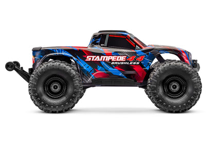 1/10 Stampede 4x4 VL3 Brushless Ready to Run (Red) (TRA67454-4-RED)