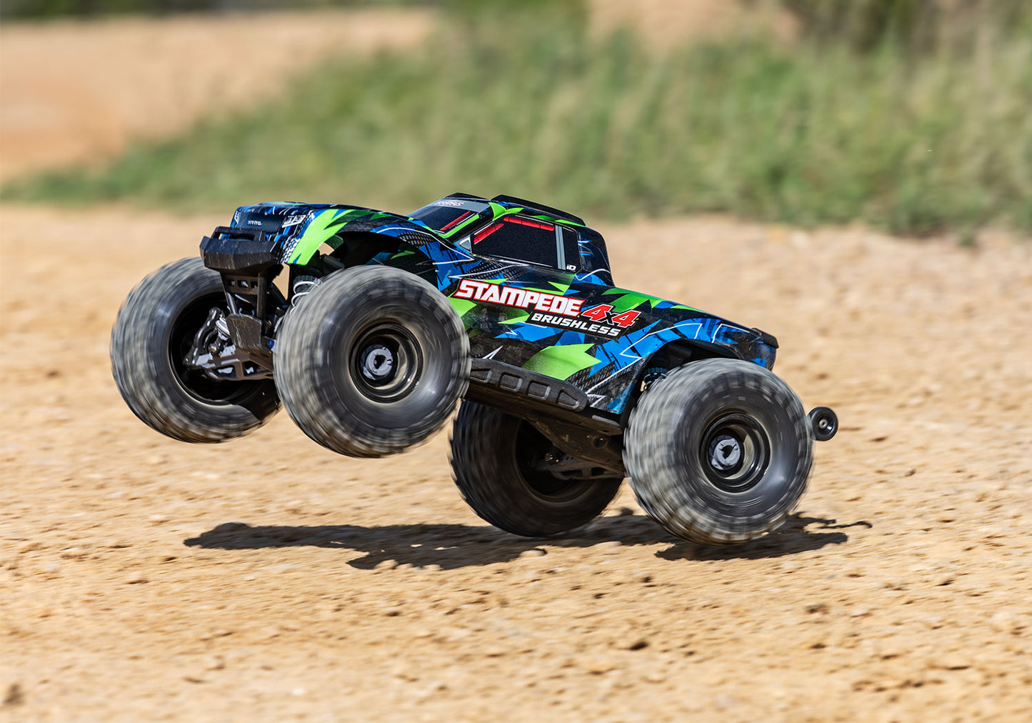1/10 Stampede 4x4 VL3 Brushless Ready to Run (Red) (TRA67454-4-RED)