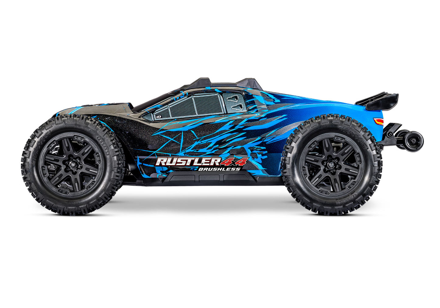 1/10 Rustler 4x4 VL3 Brushless Ready to Run (Blue) (TRA67464-4-BLUE)