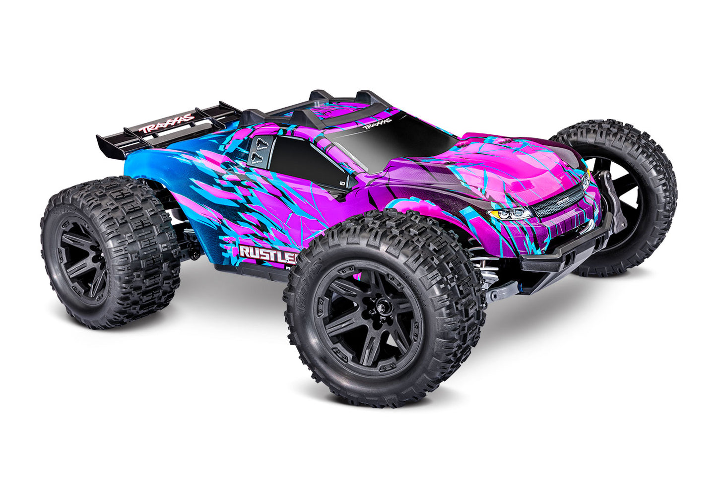 1/10 Rustler 4x4 VL3 Brushless Ready to Run (Purple) (TRA67464-4-PRPL)