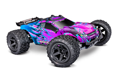 1/10 Rustler 4x4 VL3 Brushless Ready to Run (Purple) (TRA67464-4-PRPL)