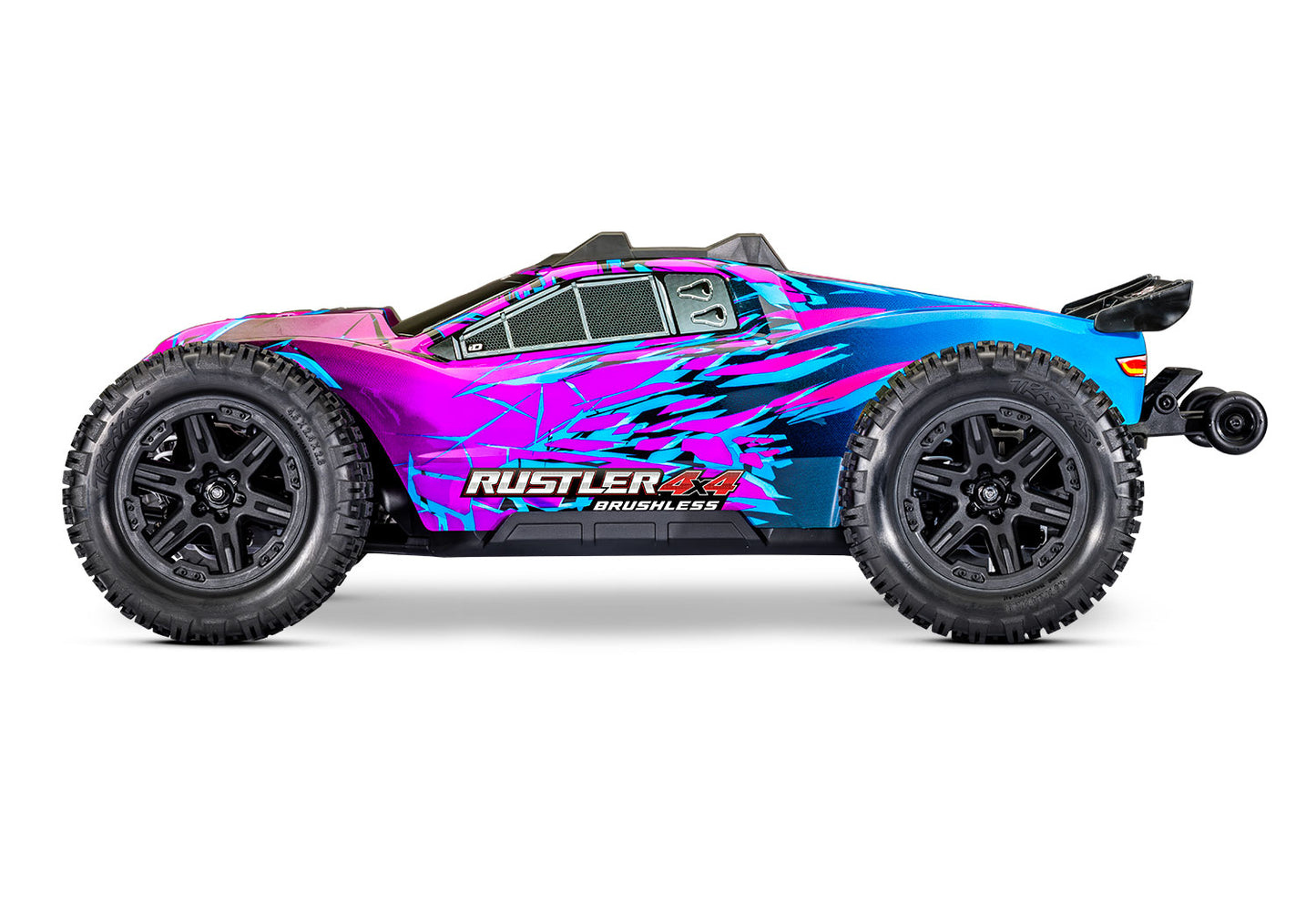 1/10 Rustler 4x4 VL3 Brushless Ready to Run (Purple) (TRA67464-4-PRPL)
