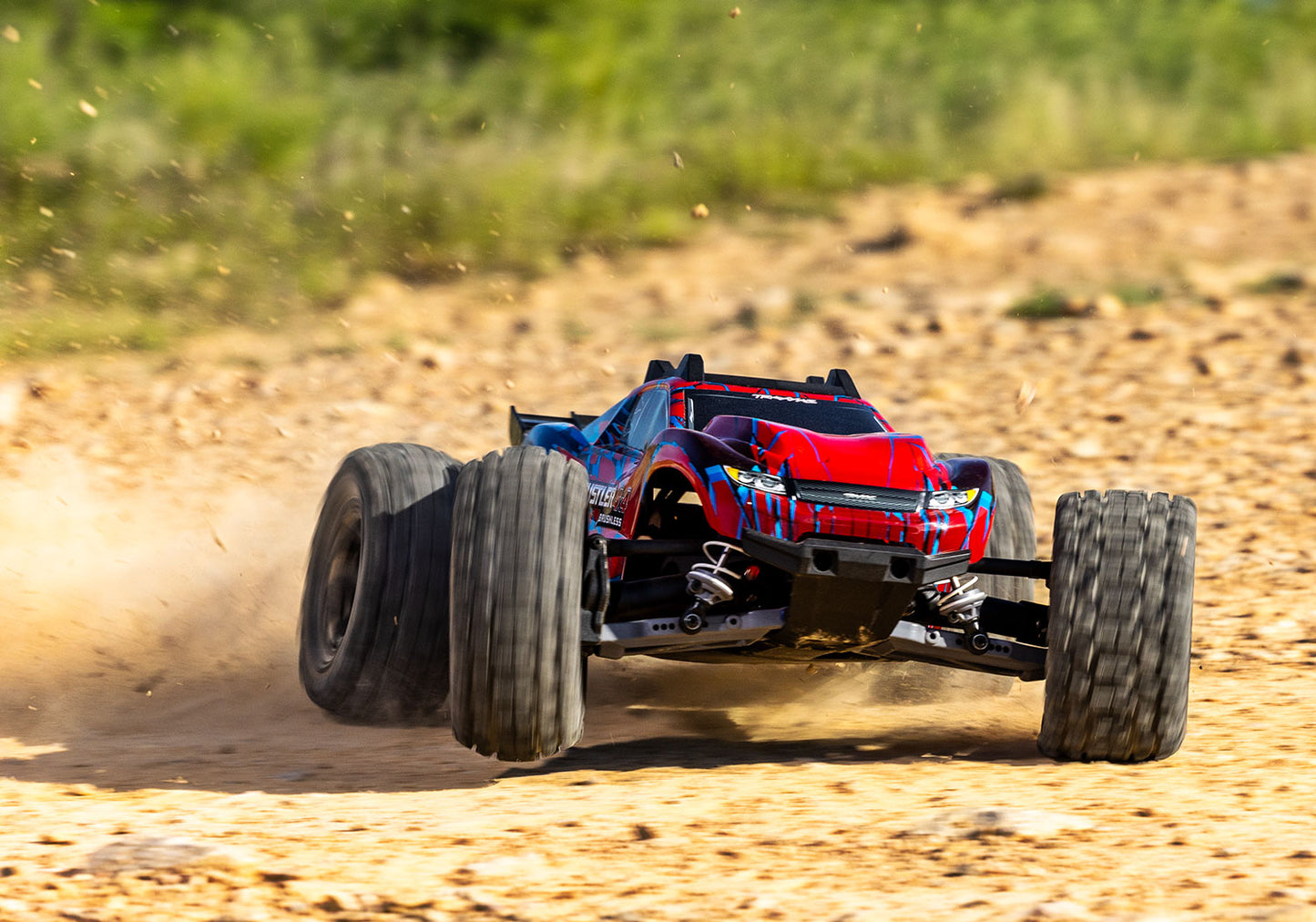1/10 Rustler 4x4 VL3 Brushless Ready to Run (Green) (TRA67464-4-GRN)