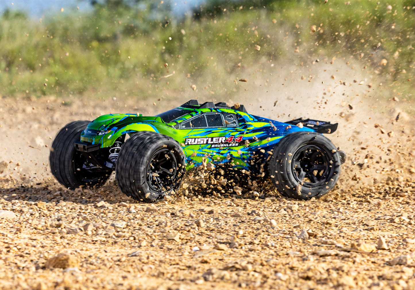 1/10 Rustler 4x4 VL3 Brushless Ready to Run (Purple) (TRA67464-4-PRPL)