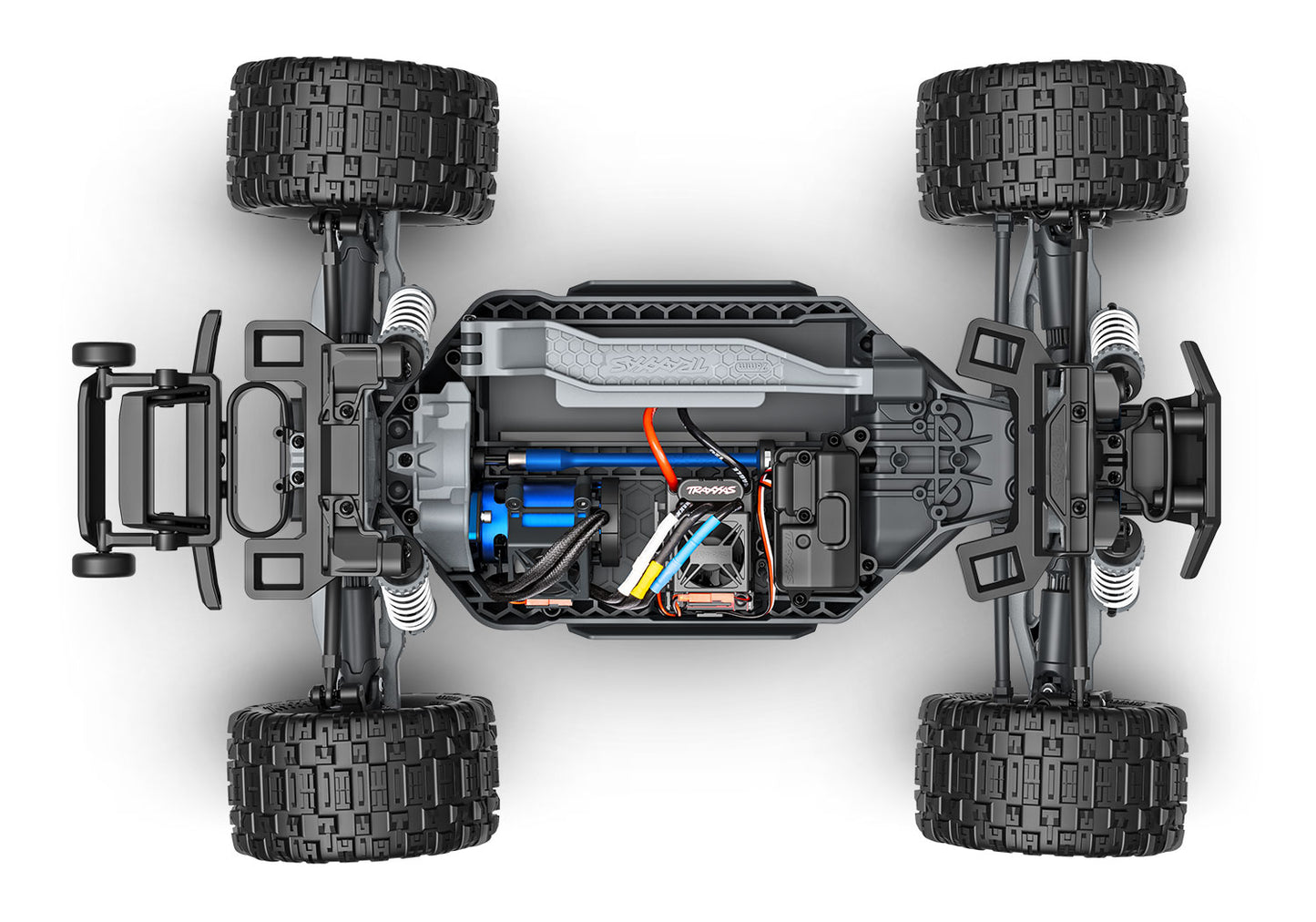 1/10 Rustler 4x4 VL3 Brushless Ready to Run (Red) (TRA67464-4-RED)