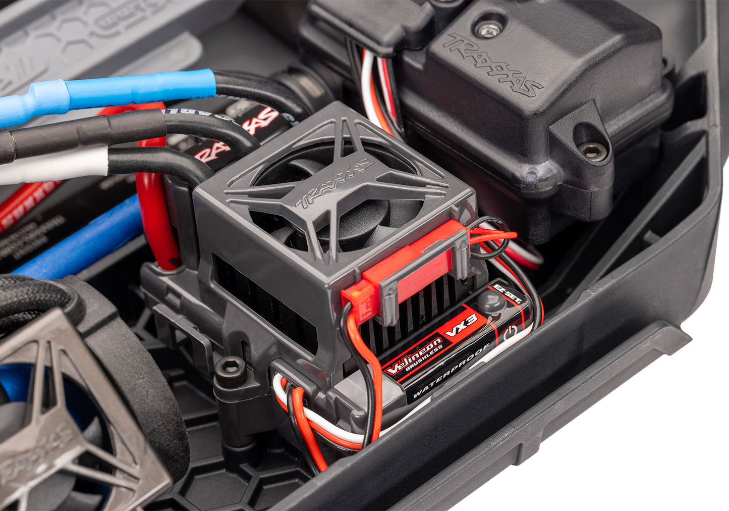 1/10 Rustler 4x4 VL3 Brushless Ready to Run (Red) (TRA67464-4-RED)