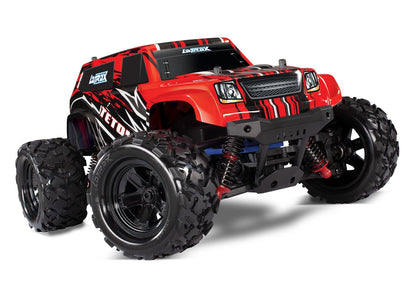 1/18 LaTrax Teton Ready to Run with Battery and Charger (Red X) (TRA76054-5-REDX)