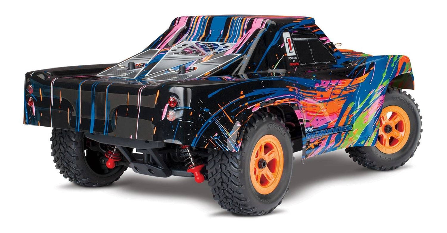 1/18 LaTrax Desert Prerunner Ready to Run with Battery and Charger (Color Burst) (TRA76064-5-CLRB)