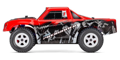 1/18 LaTrax Desert Prerunner Ready to Run with Battery and Charger (Red X) (TRA76064-5-REDX)