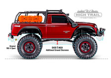 1/10 TRX-4 Sport High Trail Edition Ready to Run (Red) (TRA82044-4-RED)