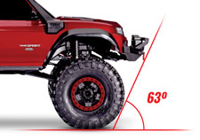 1/10 TRX-4 Sport High Trail Edition Ready to Run (Red) (TRA82044-4-RED)