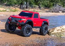 1/10 TRX-4 Sport with Clipless Body Ready to Run (Red) (TRA82224-4-RED)