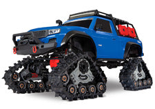 1/10 TRX-4 Equipped with TRAXX Ready to Run (Blue) (TRA82234-4-BLUE)