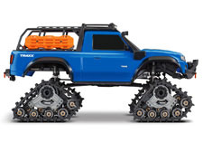 1/10 TRX-4 Equipped with TRAXX Ready to Run (Blue) (TRA82234-4-BLUE)