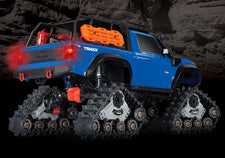 1/10 TRX-4 Equipped with TRAXX Ready to Run (Blue) (TRA82234-4-BLUE)