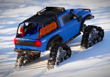 1/10 TRX-4 Equipped with TRAXX Ready to Run (Blue) (TRA82234-4-BLUE)