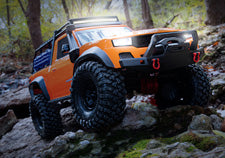 1/10 TRX-4 Equipped with TRAXX Ready to Run (Blue) (TRA82234-4-BLUE)