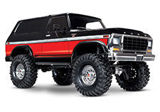 1/10 TRX-4 1979 Ford Bronco with Clipless Body Ready to Run (Red) (TRA82246-4-RED)