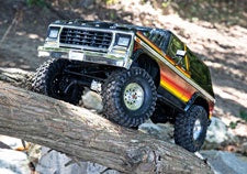 1/10 TRX-4 1979 Ford Bronco with Clipless Body Ready to Run (Red) (TRA82246-4-RED)