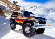 1/10 TRX-4 1979 Ford Bronco with Clipless Body Ready to Run (Sunset) (TRA82246-4-SUN)