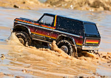 1/10 TRX-4 1979 Ford Bronco with Clipless Body Ready to Run (Sunset) (TRA82246-4-SUN)