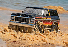 1/10 TRX-4 1979 Ford Bronco with Clipless Body Ready to Run (Sunset) (TRA82246-4-SUN)