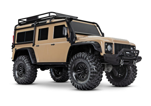 1/10 TRX-4 Defender Ready to Run with Clipless Body (Sand) (TRA82256-4-SAND)
