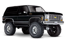 1/10 TRX-4 1979 Chevrolet Blazer with Clipless Body Ready to Run (Black) (TRA82276-4-BLK)