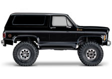 1/10 TRX-4 1979 Chevrolet Blazer with Clipless Body Ready to Run (Black) (TRA82276-4-BLK)