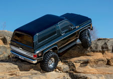 1/10 TRX-4 1979 Chevrolet Blazer with Clipless Body Ready to Run (Black) (TRA82276-4-BLK)