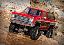 1/10 TRX-4 1979 Chevrolet Blazer with Clipless Body Ready to Run (Black) (TRA82276-4-BLK)