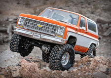 1/10 TRX-4 1979 Chevrolet Blazer with Clipless Body Ready to Run (Black) (TRA82276-4-BLK)