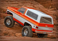 1/10 TRX-4 1979 Chevrolet Blazer with Clipless Body Ready to Run (Black) (TRA82276-4-BLK)