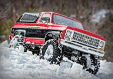 1/10 TRX-4 1979 Chevrolet Blazer with Clipless Body Ready to Run (Black) (TRA82276-4-BLK)