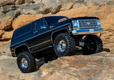 1/10 TRX-4 1979 Chevrolet Blazer with Clipless Body Ready to Run (Black) (TRA82276-4-BLK)