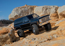 1/10 TRX-4 1979 Chevrolet Blazer with Clipless Body Ready to Run (Black) (TRA82276-4-BLK)