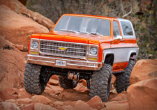 1/10 TRX-4 1979 Chevrolet Blazer with Clipless Body Ready to Run (Orange) (TRA82276-4-ORNG)