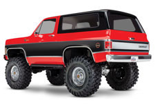 1/10 TRX-4 1979 Chevrolet Blazer with Clipless Body Ready to Run (Red) (TRA82276-4-RED)